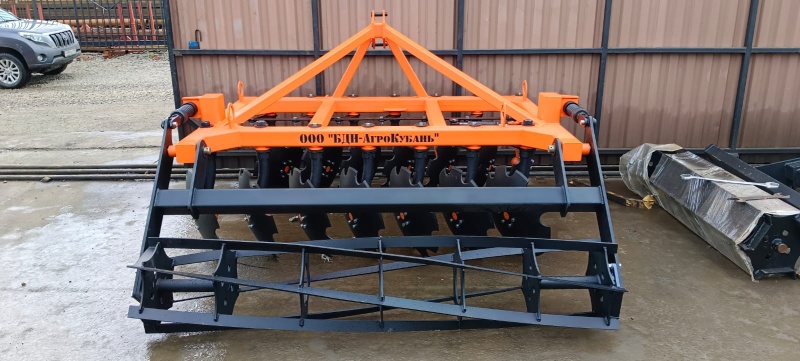 Борона дисковая навесная БДН 2,4х2Н с амортизаторами катка, 14 рабочих органов купить в Ростове-на-Дону – «БДН-АгроКубань», 2