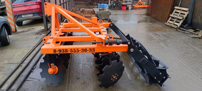 Борона дисковая навесная БДН 2,4х2Н с амортизаторами катка, 14 рабочих органов купить в Ростове-на-Дону – «БДН-АгроКубань», 4