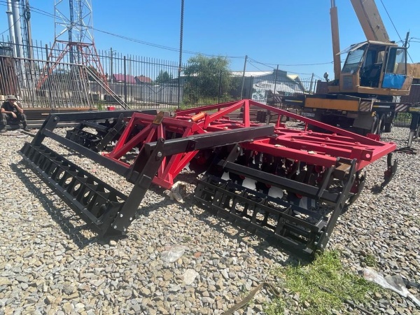 Борона дисковая прицепная БДН 6х4П цельнорамная, 56 рабочих органа купить в Ростове-на-Дону – «БДН-АгроКубань», 2