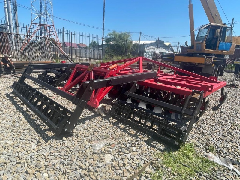 Борона дисковая прицепная БДН 6х4П цельнорамная, 56 рабочих органа купить в Ростове-на-Дону – «БДН-АгроКубань», 2