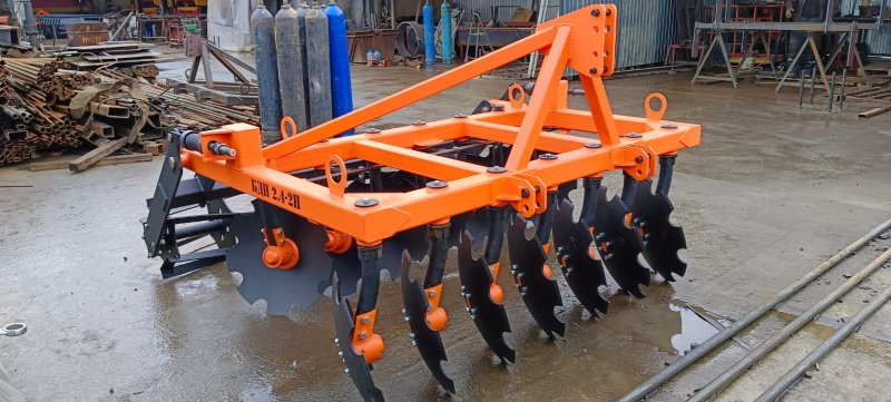 Борона дисковая навесная БДН 2,4х2Н с амортизаторами катка, 14 рабочих органов купить в Ростове-на-Дону – «БДН-АгроКубань», 5