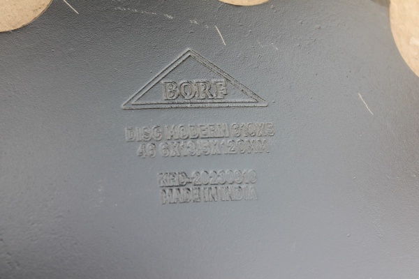 Диск зубчатый BORF 610х5мм купить в Ростове-на-Дону – «БДН-АгроКубань», 4